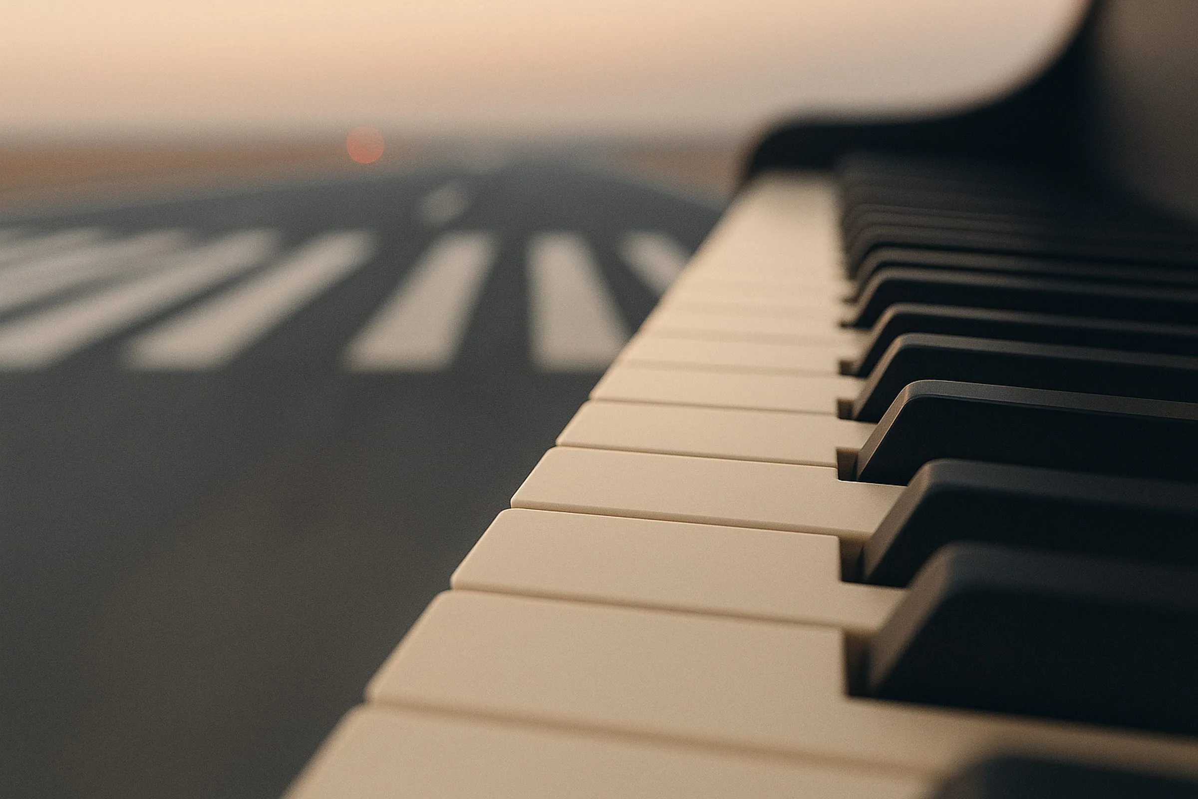 On-site tuning work in progress, upright piano